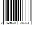 Barcode Image for UPC code 0025600007273