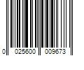 Barcode Image for UPC code 0025600009673