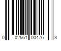 Barcode Image for UPC code 002561004763