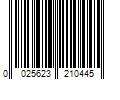 Barcode Image for UPC code 0025623210445