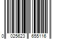 Barcode Image for UPC code 0025623655116