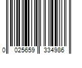 Barcode Image for UPC code 0025659334986