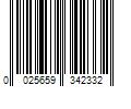 Barcode Image for UPC code 0025659342332