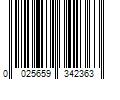 Barcode Image for UPC code 0025659342363