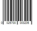 Barcode Image for UPC code 0025700003205