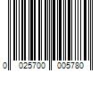 Barcode Image for UPC code 0025700005780