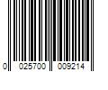 Barcode Image for UPC code 0025700009214