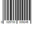 Barcode Image for UPC code 0025700009245