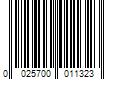 Barcode Image for UPC code 0025700011323