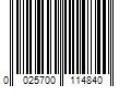 Barcode Image for UPC code 0025700114840