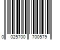 Barcode Image for UPC code 0025700700579