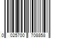 Barcode Image for UPC code 0025700708858