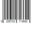 Barcode Image for UPC code 0025700713692