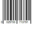 Barcode Image for UPC code 0025700713791