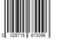 Barcode Image for UPC code 0025715670096