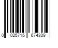 Barcode Image for UPC code 0025715674339