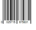 Barcode Image for UPC code 0025715675831