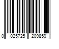 Barcode Image for UPC code 0025725209859