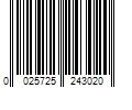 Barcode Image for UPC code 0025725243020