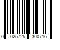 Barcode Image for UPC code 0025725300716