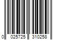 Barcode Image for UPC code 0025725310258