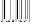 Barcode Image for UPC code 0025725420100