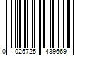 Barcode Image for UPC code 0025725439669