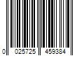 Barcode Image for UPC code 0025725459384