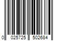 Barcode Image for UPC code 0025725502684