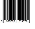 Barcode Image for UPC code 0025725524778