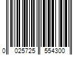 Barcode Image for UPC code 0025725554300