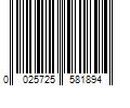 Barcode Image for UPC code 0025725581894