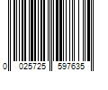 Barcode Image for UPC code 0025725597635