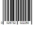 Barcode Image for UPC code 0025732022250