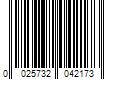 Barcode Image for UPC code 0025732042173