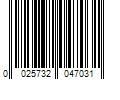 Barcode Image for UPC code 0025732047031