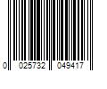 Barcode Image for UPC code 0025732049417