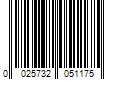 Barcode Image for UPC code 0025732051175