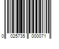 Barcode Image for UPC code 0025735000071