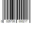 Barcode Image for UPC code 0025735000217