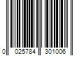 Barcode Image for UPC code 0025784301006