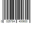 Barcode Image for UPC code 0025784400600