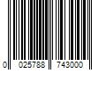 Barcode Image for UPC code 0025788743000