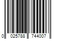 Barcode Image for UPC code 0025788744007