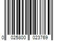 Barcode Image for UPC code 0025800023769