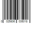 Barcode Image for UPC code 0025806035018