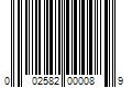 Barcode Image for UPC code 002582000089