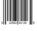 Barcode Image for UPC code 002583801265