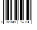 Barcode Image for UPC code 0025849652104