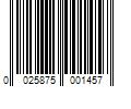 Barcode Image for UPC code 0025875001457